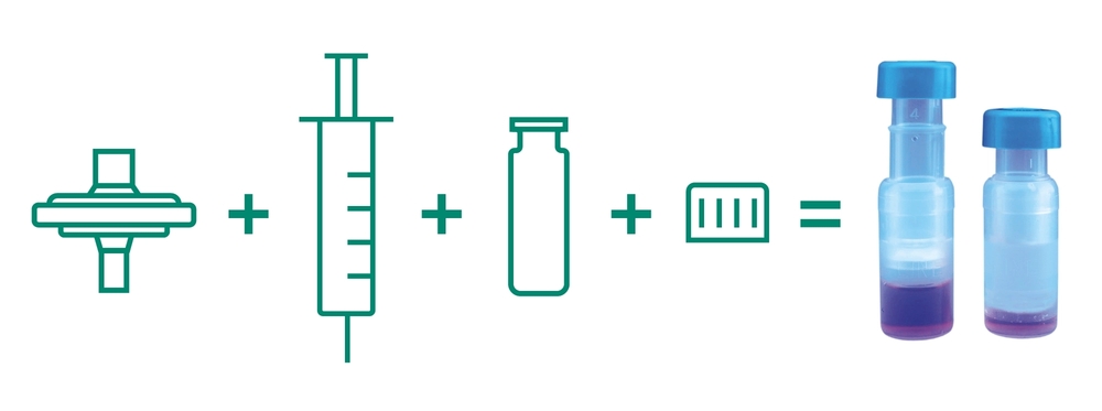 Rys. 2. Filtry bezstrzykawkowe Whatman™ Mini-Uniprep™.